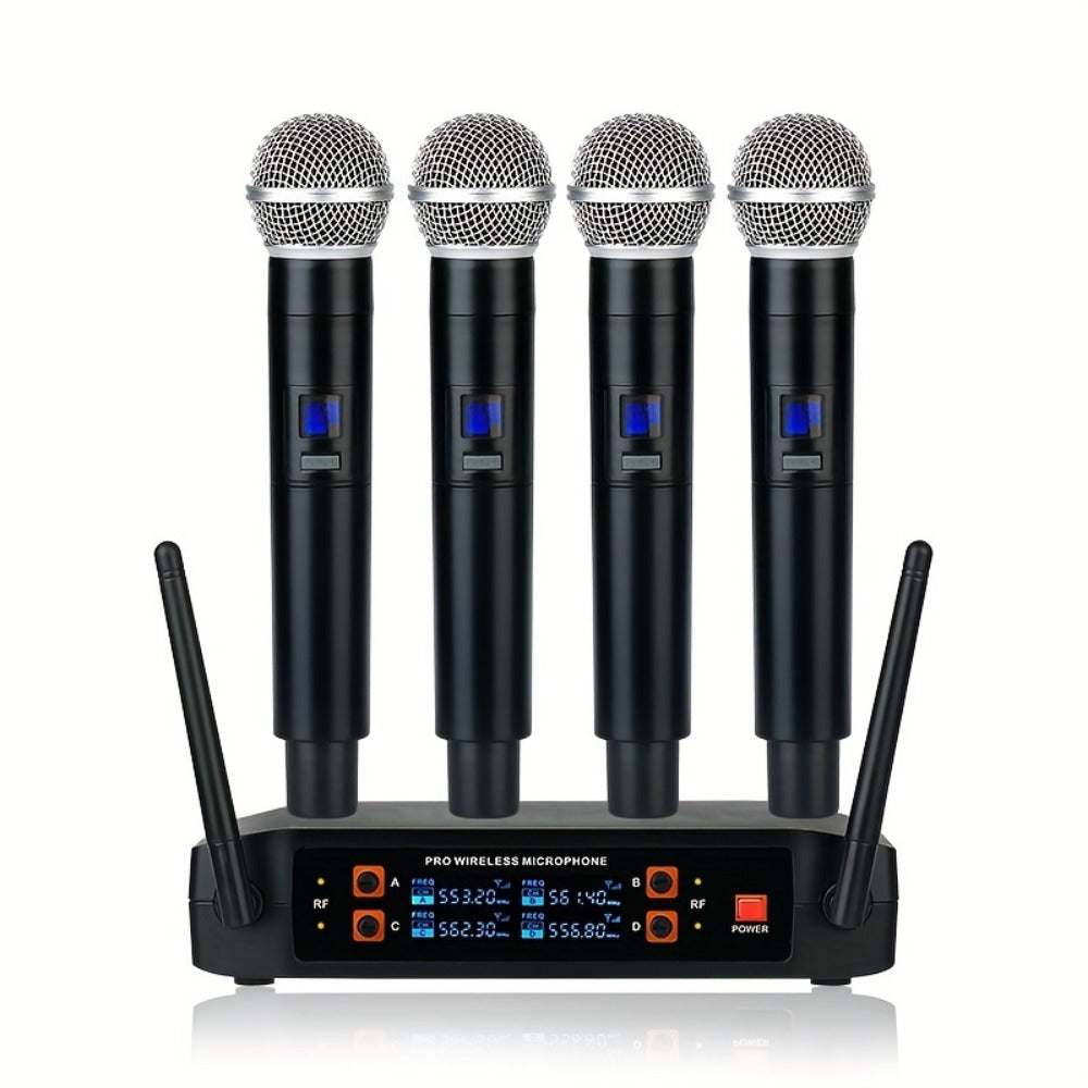 Recording Microphone, Wireless, 160ft, YAMNWEO, 4-Channel for Recording and Streaming detail image - detail view 9