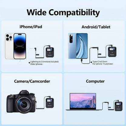 Recording Microphone, Wireless, 2.4 GHz Wireless, 2.4GHz for Recording and Streaming detail image - detail view 10