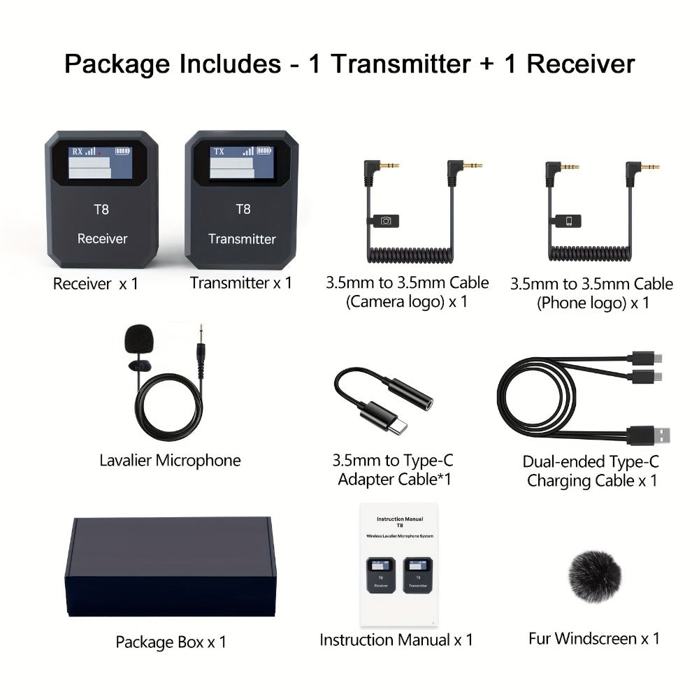 Recording Microphone, Wireless, 2.4 GHz Wireless, 2.4GHz for Recording and Streaming detail image - detail view 3
