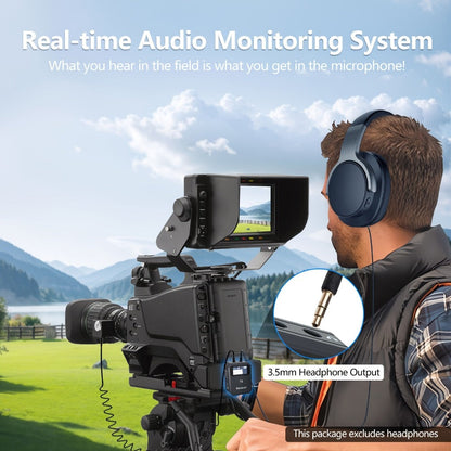 Recording Microphone, Wireless, 2.4 GHz Wireless, 2.4GHz for Recording and Streaming detail image - detail view 6