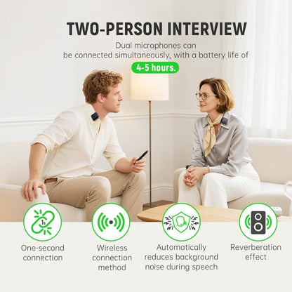Recording Microphone, Wireless, 4-In-1, Mini, Mic for Recording and Streaming detail image - detail view 5