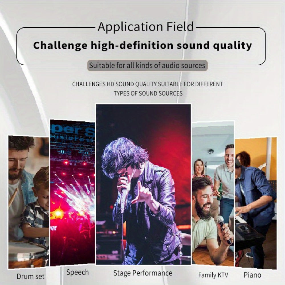 Recording Microphone, Wireless, Four-channel, Handheld for Recording and Streaming detail image - detail view 11