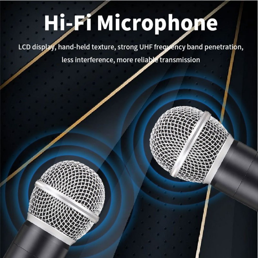 Recording Microphone, Wireless, Four-channel, Handheld for Recording and Streaming detail image - detail view 15
