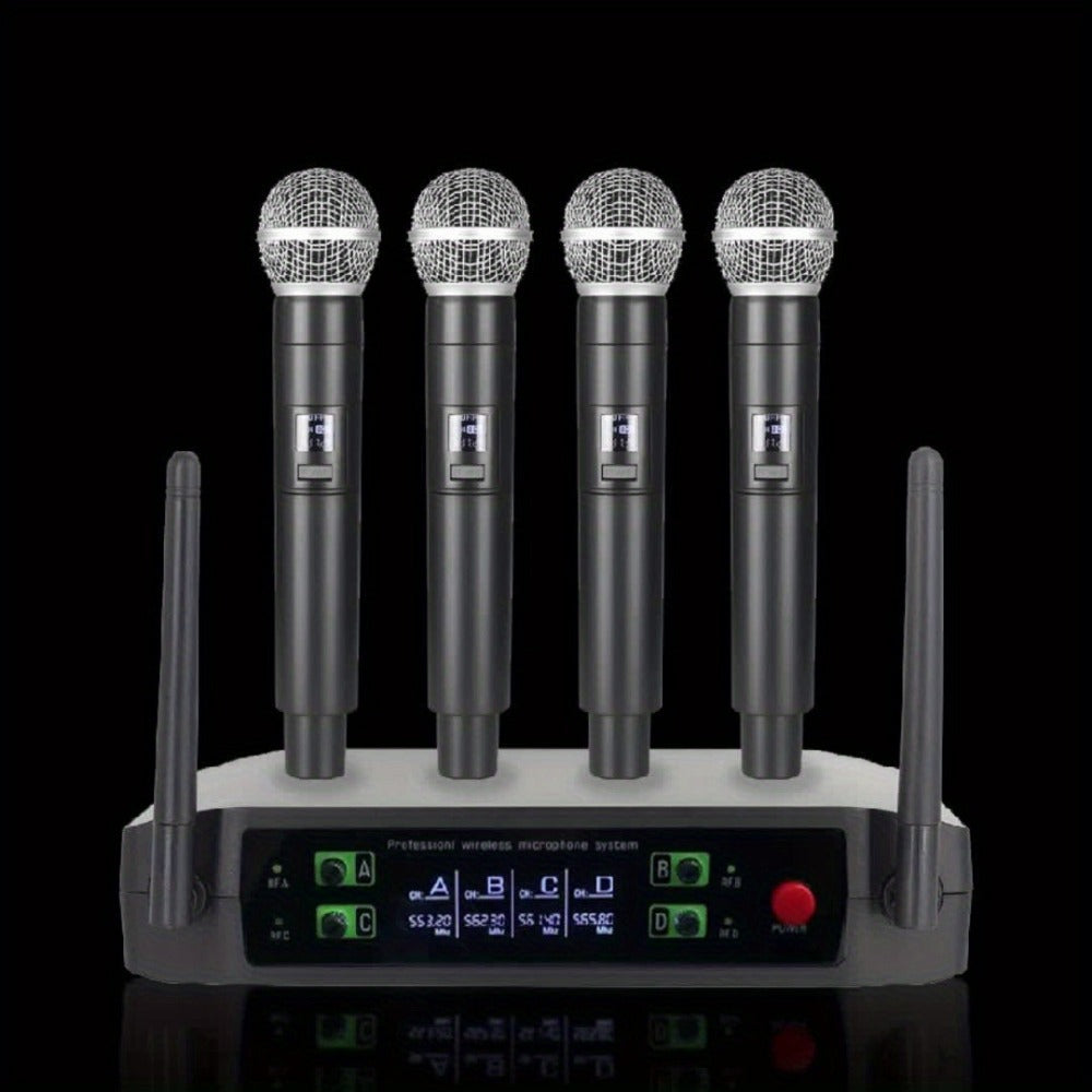 Recording Microphone, Wireless, Four-channel, Handheld for Recording and Streaming detail image - detail view 9
