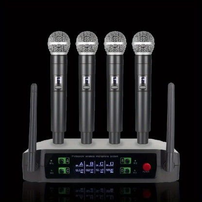 Recording Microphone, Wireless, Four-channel, Handheld for Recording and Streaming detail image - detail view 9