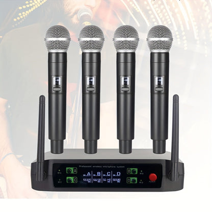 Recording Microphone shown in the One to four wireless microphones option