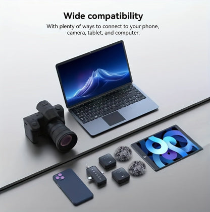 Recording Microphone, Wireless, Portable, Lavalier for Recording and Streaming detail image - detail view 12