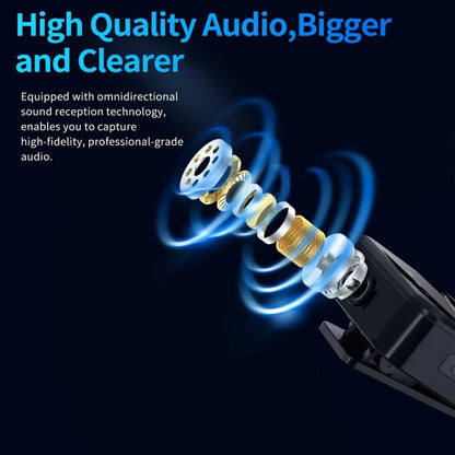 Recording Microphone, Wireless, Portable, Lavalier for Recording and Streaming detail image - detail view 7
