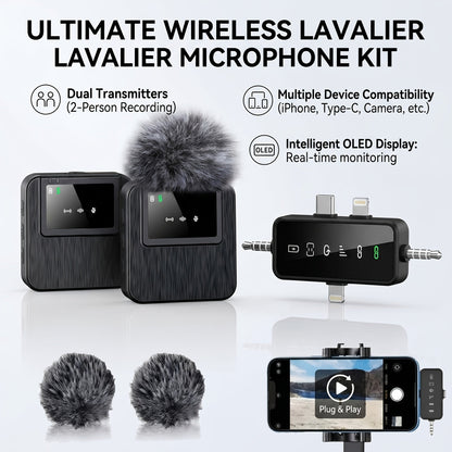 Recording Microphone shown in the Upgraded Black option
