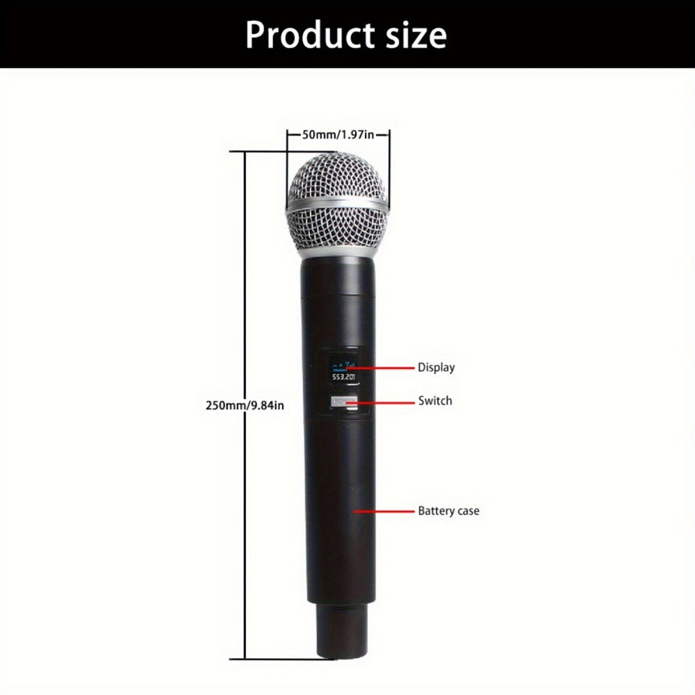 Recording Microphone, Wireless, Rechargeable, Dual-Channel for Recording and Streaming detail image - detail view 14
