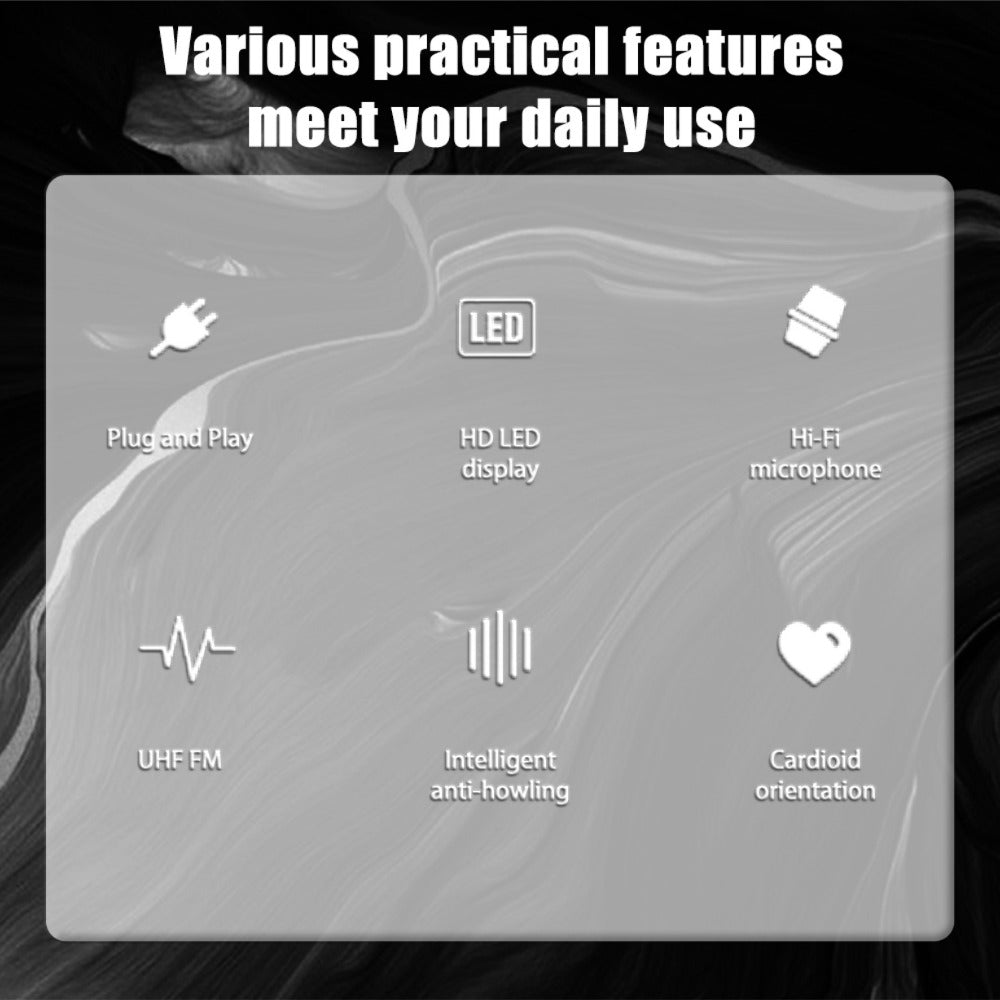 Recording Microphone, Wireless, Rechargeable, Dual-Channel for Recording and Streaming detail image - detail view 15