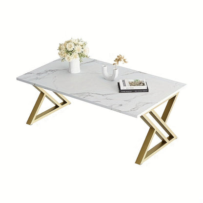 Coffee Table shown in the white golden, 1pc option