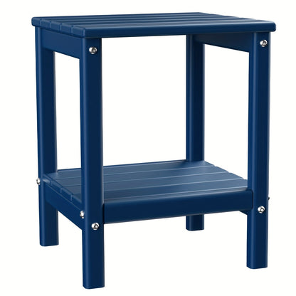 Outdoor Side Table shown in the Blue, 1pc option