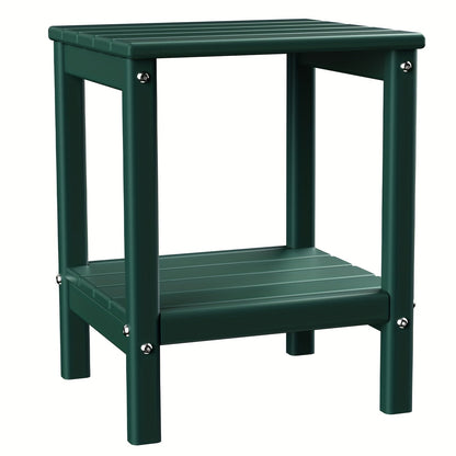 Outdoor Side Table shown in the Forest, 1pc option