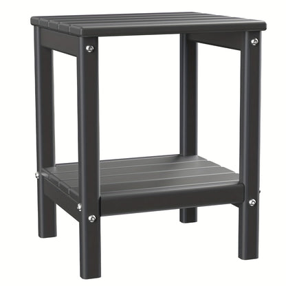 Outdoor Side Table shown in the Gray, 1pc option