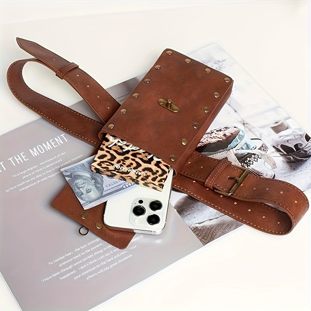 Renaissance Costume Sets - Accessories Set 5 Pcs Adults PU Leather Belt, Corset, Sword Sheath, Potion - product detail view 5