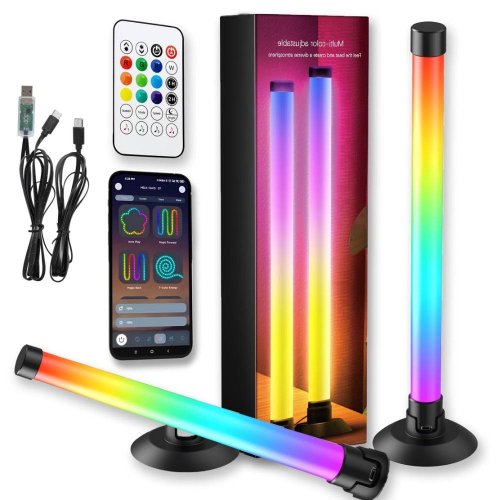 RGB Monitor Light Bars, 2-Piece USB Backlight Set with App and Remote Control detail image - detail view 3