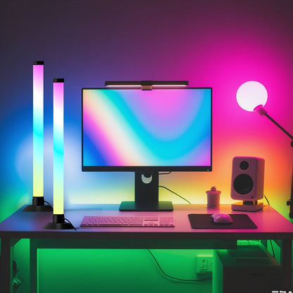 RGB Monitor Light Bars, 2-Piece USB Backlight Set with App and Remote Control detail image - detail view 8
