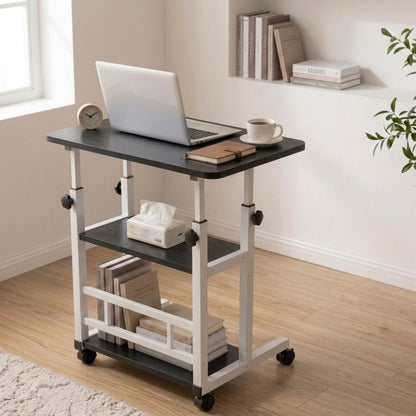 Computer Desk shown in the Reinforced-3 layer-black option