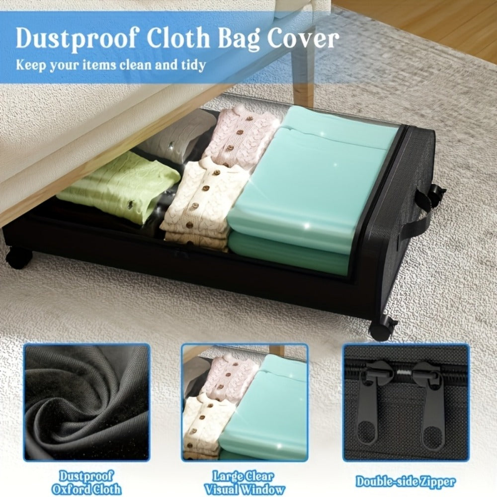 Rolling Metal Storage And Organization with Storage Drawers and Rolling Wheels for Bedroom detail image - detail view 12