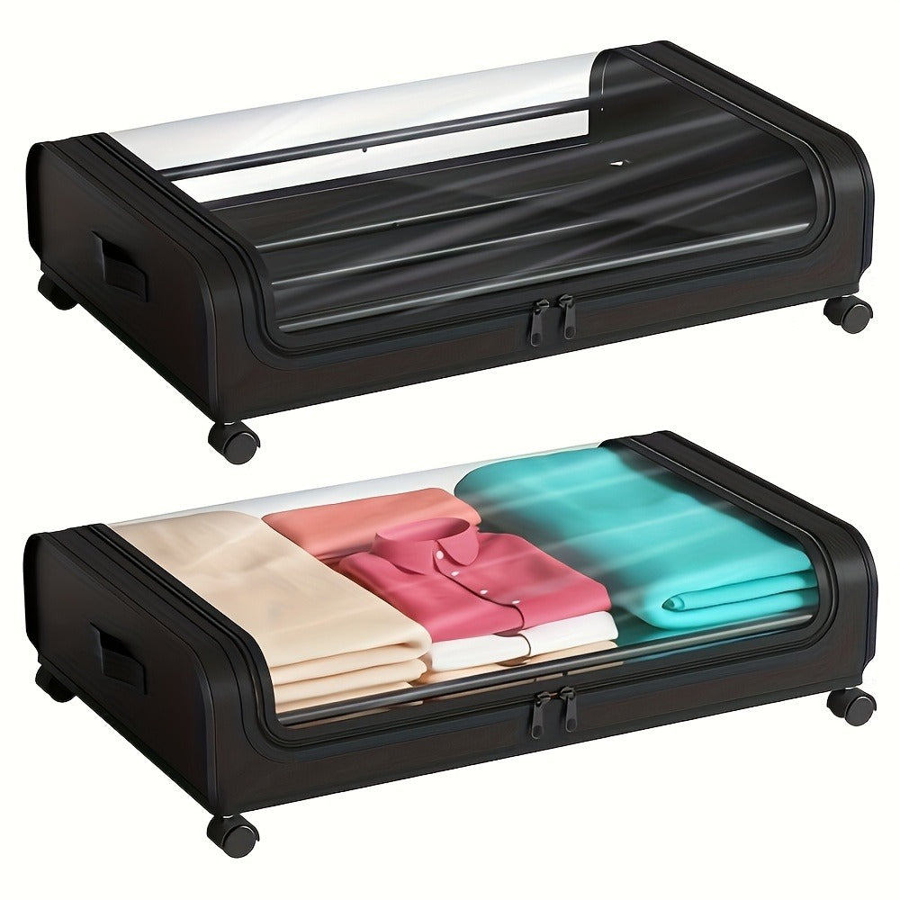 Rolling Metal Storage And Organization with Storage Drawers and Rolling Wheels for Bedroom detail image - detail view 9
