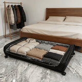 SAH-Black Wheeled Storage Box