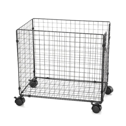 Rolling Metal Storage Basket with Rolling Wheels for Bathroom detail image - detail view 3