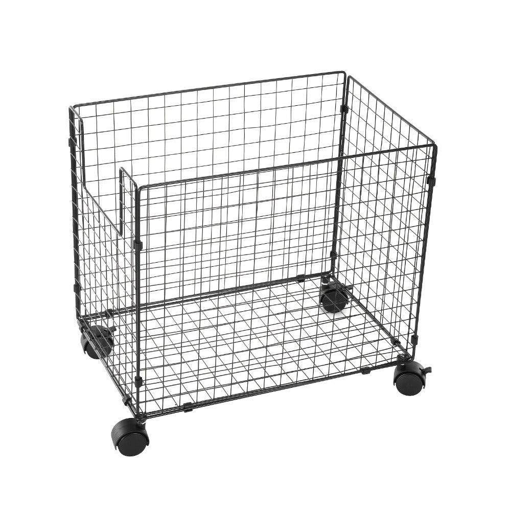 Rolling Metal Storage Basket with Rolling Wheels for Bathroom detail image - detail view 8