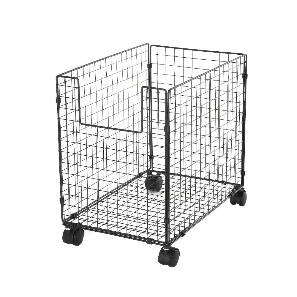Rolling Metal Storage Basket with Rolling Wheels for Bathroom detail image - detail view 9