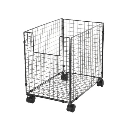 Rolling Metal Storage Basket with Rolling Wheels for Bathroom detail image - detail view 9