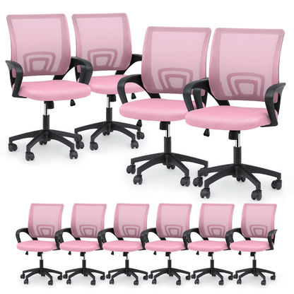 Office Chair shown in the Pink - 10 Pcs option