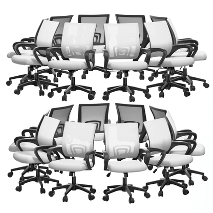 Office Chair shown in the White - 20 Pcs option