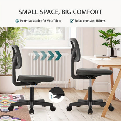 Rolling Office Chair with Lumbar Support, Computer Desk Chair detail image - detail view 8