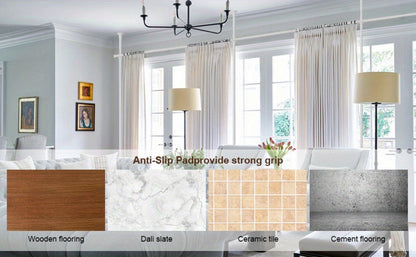 Room Divider Rod with Tool-Free Assembly and Added Privacy for Living Room detail image - detail view 9