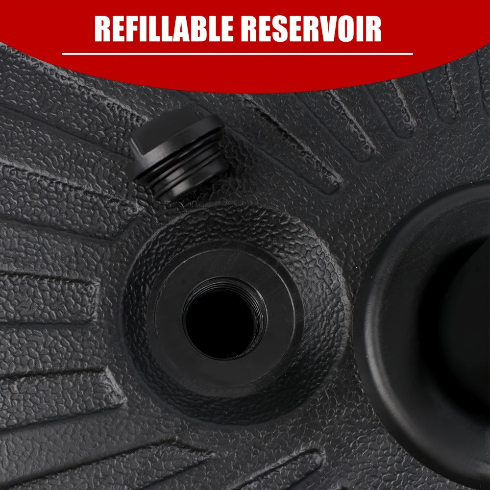 Round Heavy-Duty Umbrella Base for Outdoor Shade and Protection in Patio detail image - detail view 5
