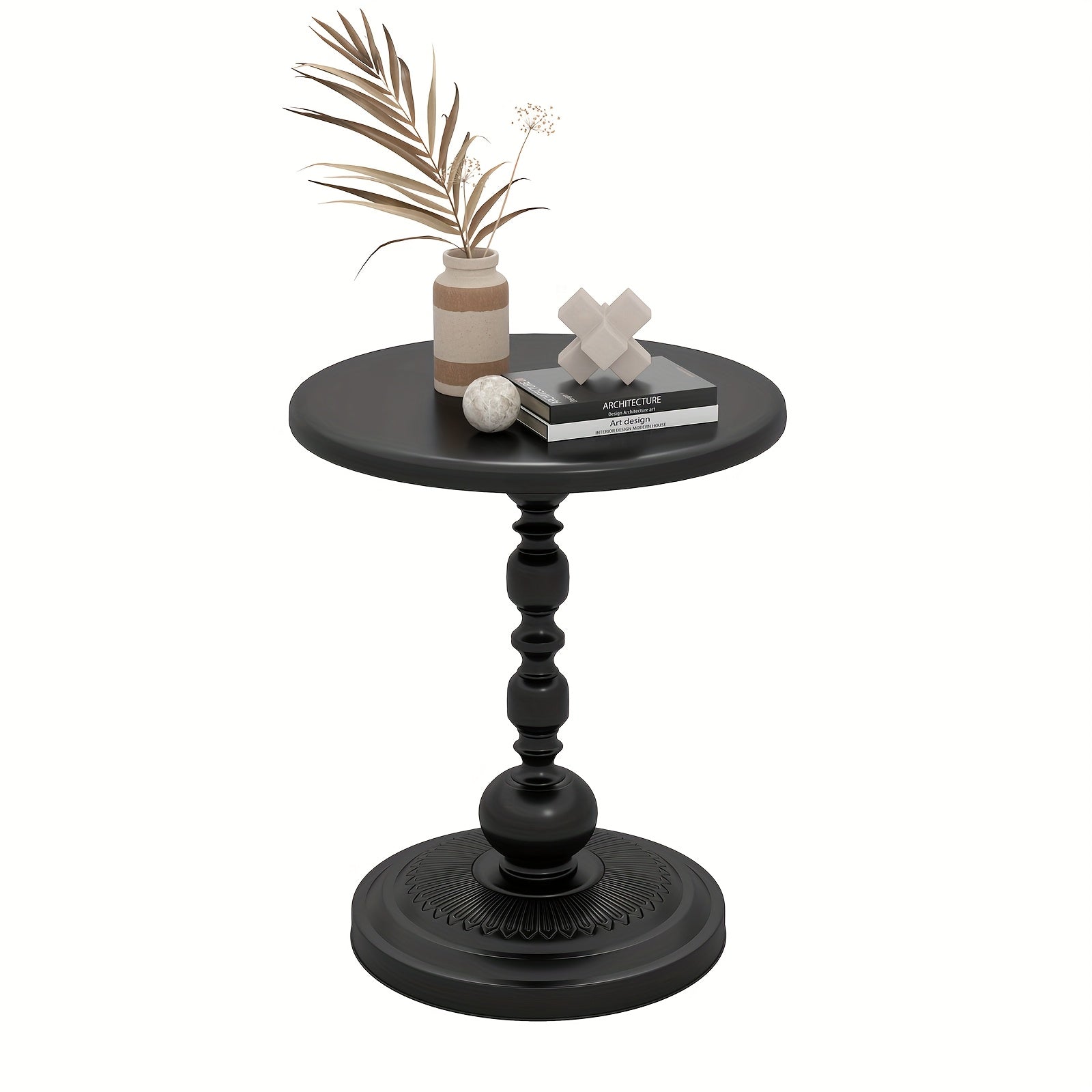 Side Table shown in the Black option
