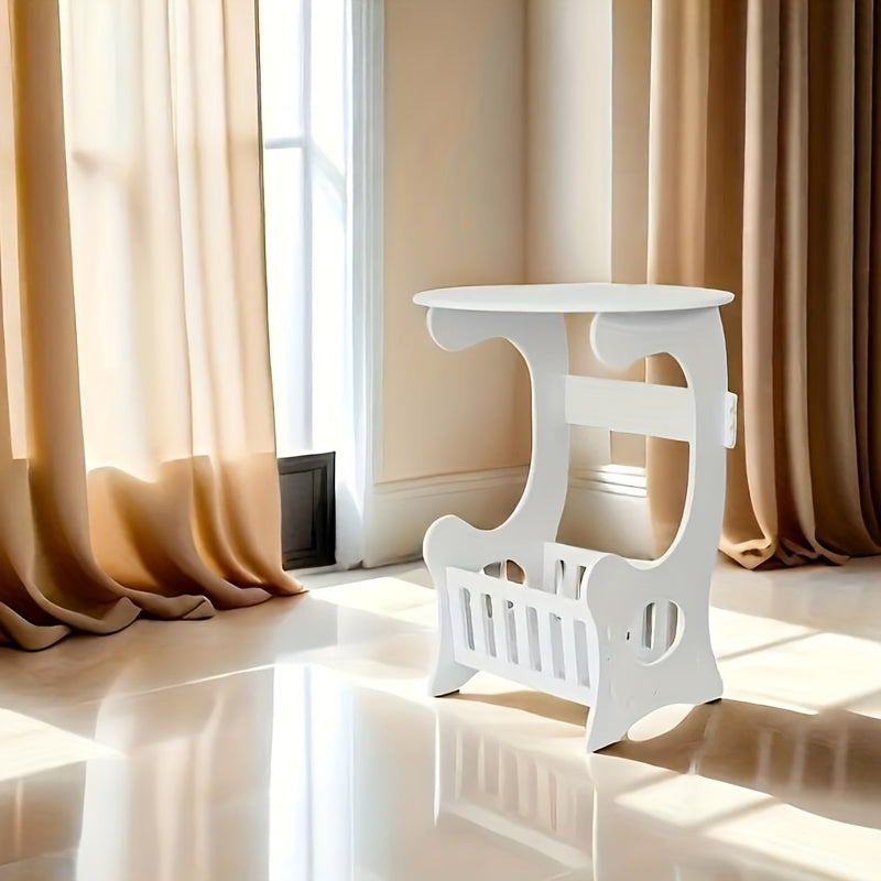 Nightstand shown in the White option