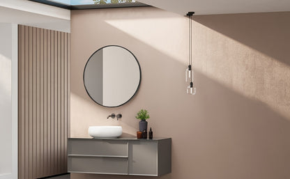Round Wall Mirror, Bathroom Vanity Mirror for Dressing and Daily Routines detail image - detail view 16