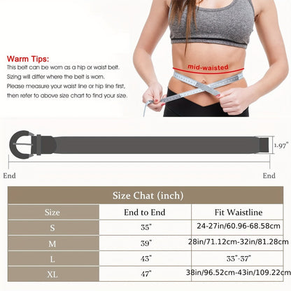 Women's Belt - Braided Rattan Wide for - Woven Waist with Half-Circle Buckle for Summer - product detail view 6
