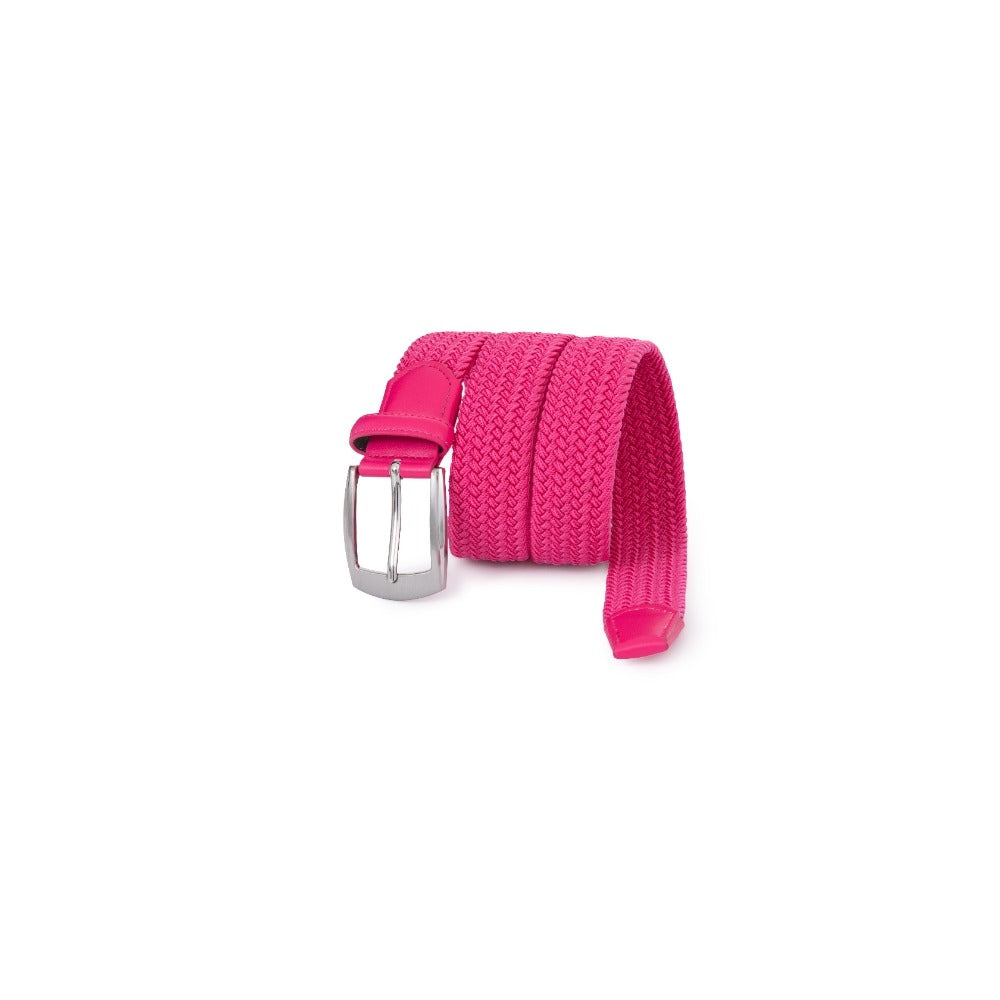 Men's Belt - Elastic Ratchet for Women Stretch Braided Woven Automatic Buckle 32-Click - product detail view 30