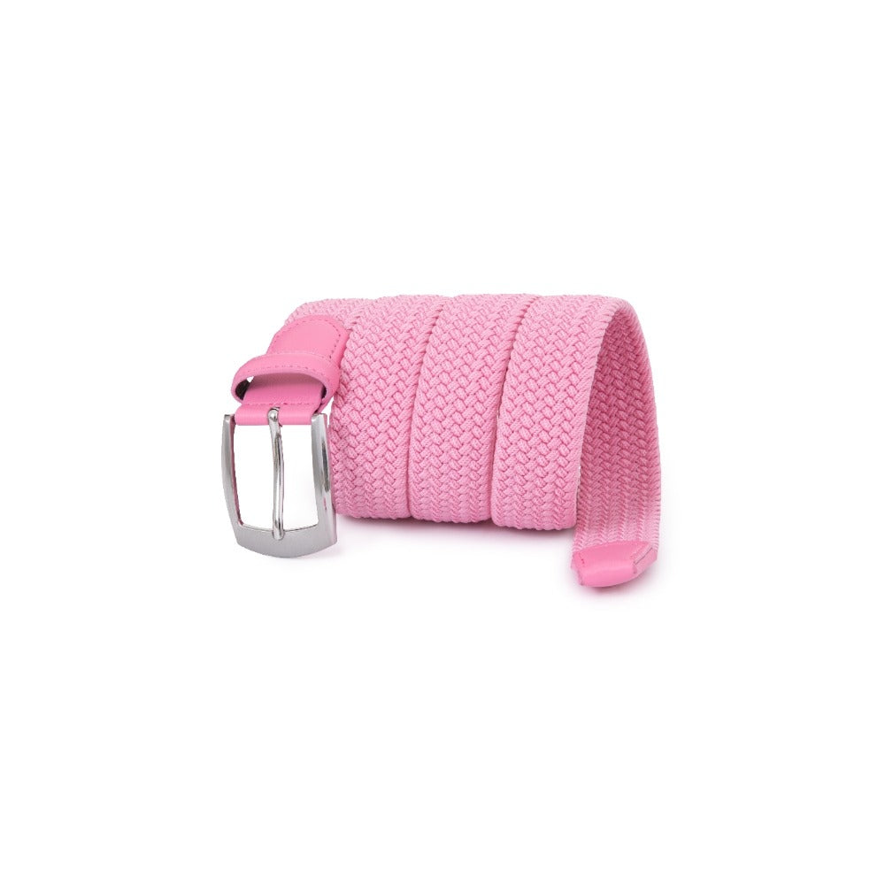 Men's Belt - Elastic Ratchet for Women Stretch Braided Woven Automatic Buckle 32-Click - product detail view 33