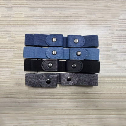 Women's Belt - Invisible Elastic Set 4pcs for | No-Show Vintage Stretch Waist for Casual - product detail view 6