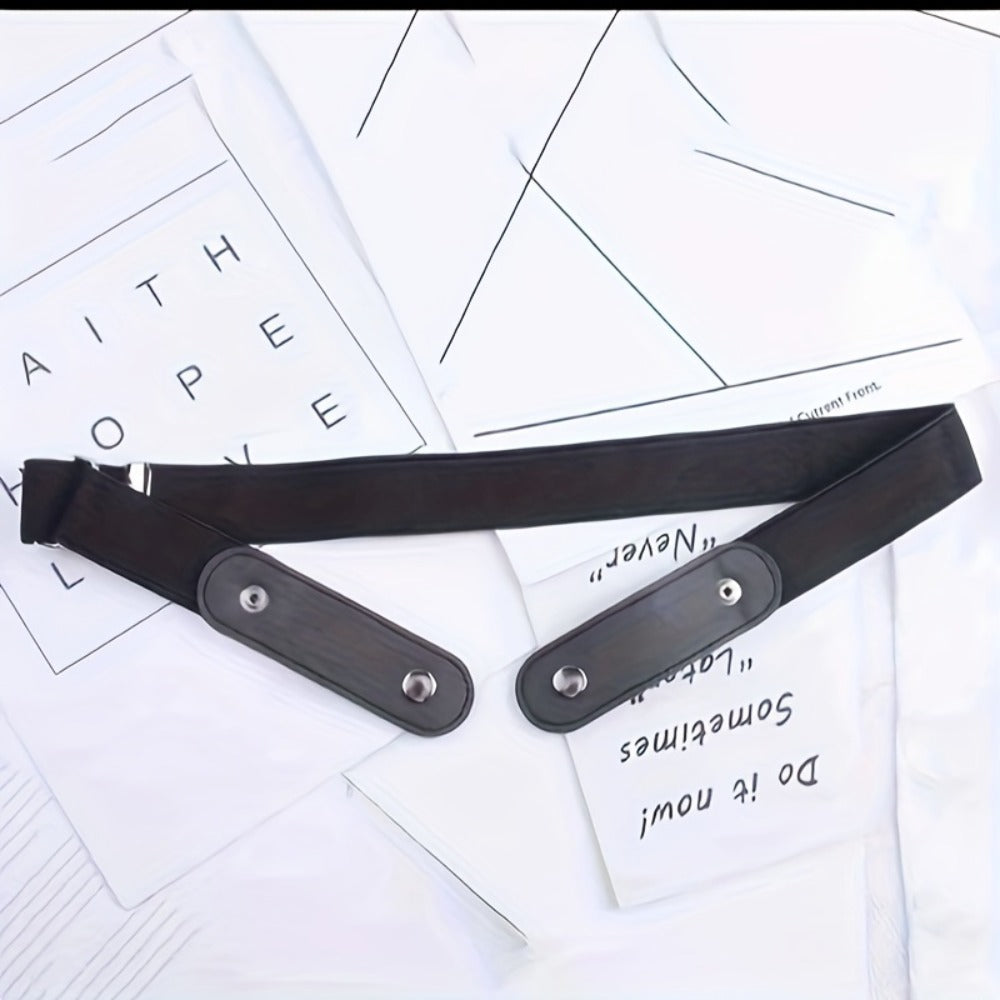 Women's Belt - Invisible Elastic Set 4pcs for | No-Show Vintage Stretch Waist for Casual - product detail view 12