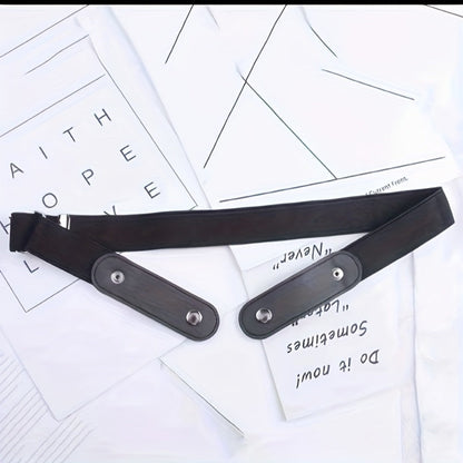 Women's Belt - Invisible Elastic Set 4pcs for | No-Show Vintage Stretch Waist for Casual - product detail view 12