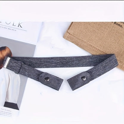 Women's Belt - Invisible Elastic Set 4pcs for | No-Show Vintage Stretch Waist for Casual - product detail view 13