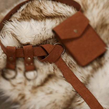 Women's Belt - Long No Buckle for Vintage Boho Waist Tie Sash for Dresses, Maxi Skirts - product detail view 2
