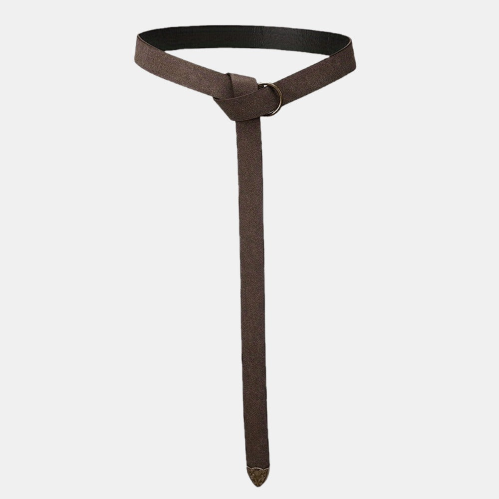 Women's Belt - Long No Buckle for Vintage Boho Waist Tie Sash for Dresses, Maxi Skirts - product detail view 8