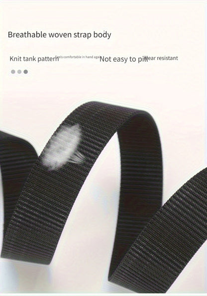 Men's Belt - Nylon for 3 Pack Adjustable Plastic Buckle, Lightweight Breathable - product detail view 16