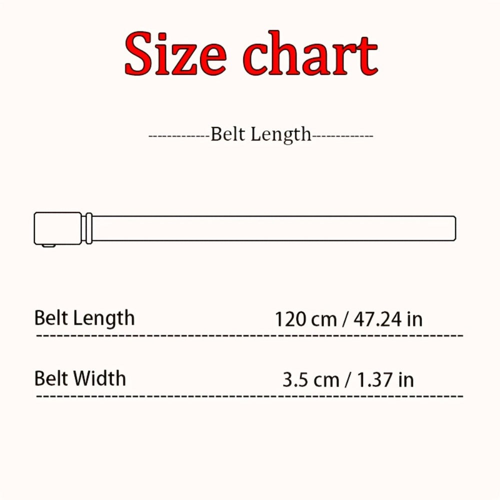 Men's Belt - Nylon Elastic 4-Pack Automatic Buckle Adjustable Stretch Waistband for - product detail view 10