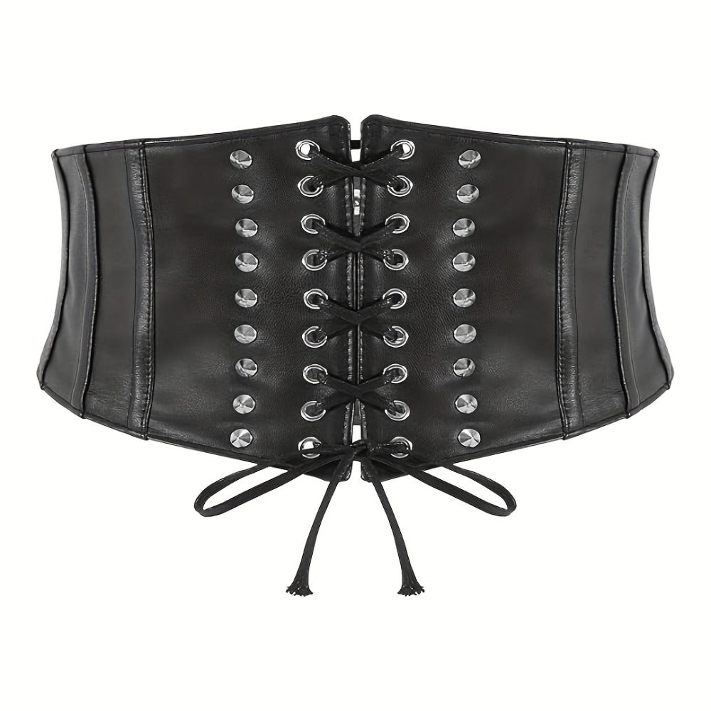 Women's Belt - 's Corset Multi-Pack Black Brown Red White Coffee Silver Crocodile Wide - product detail view 5
